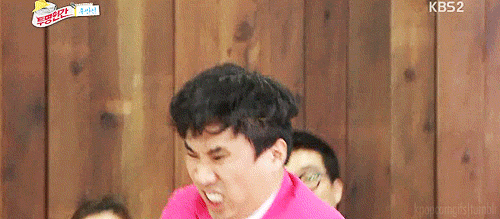 손안대고 머리 묶기.gif