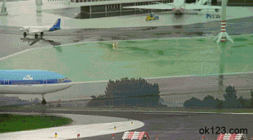 비행기를 청소하는 법.gif