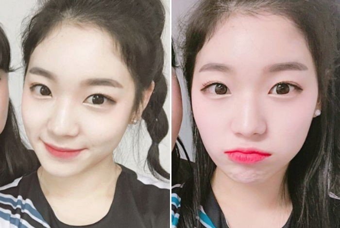아이린닮은 치어리더